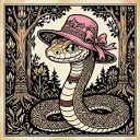 Винтажная гремучка 🐍