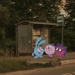 Смешарики в реальности